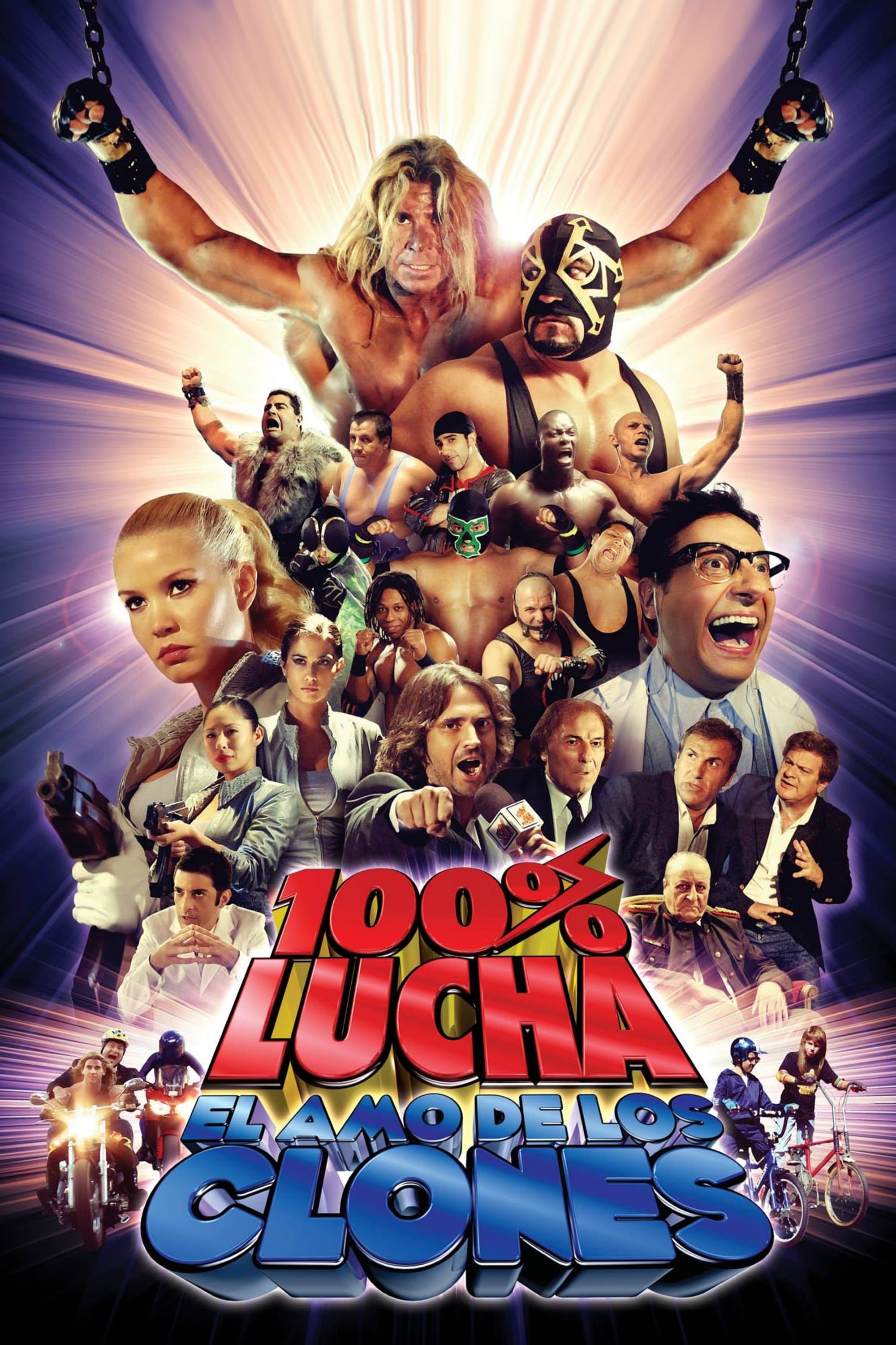100% lucha, el amo de los clones full movie
