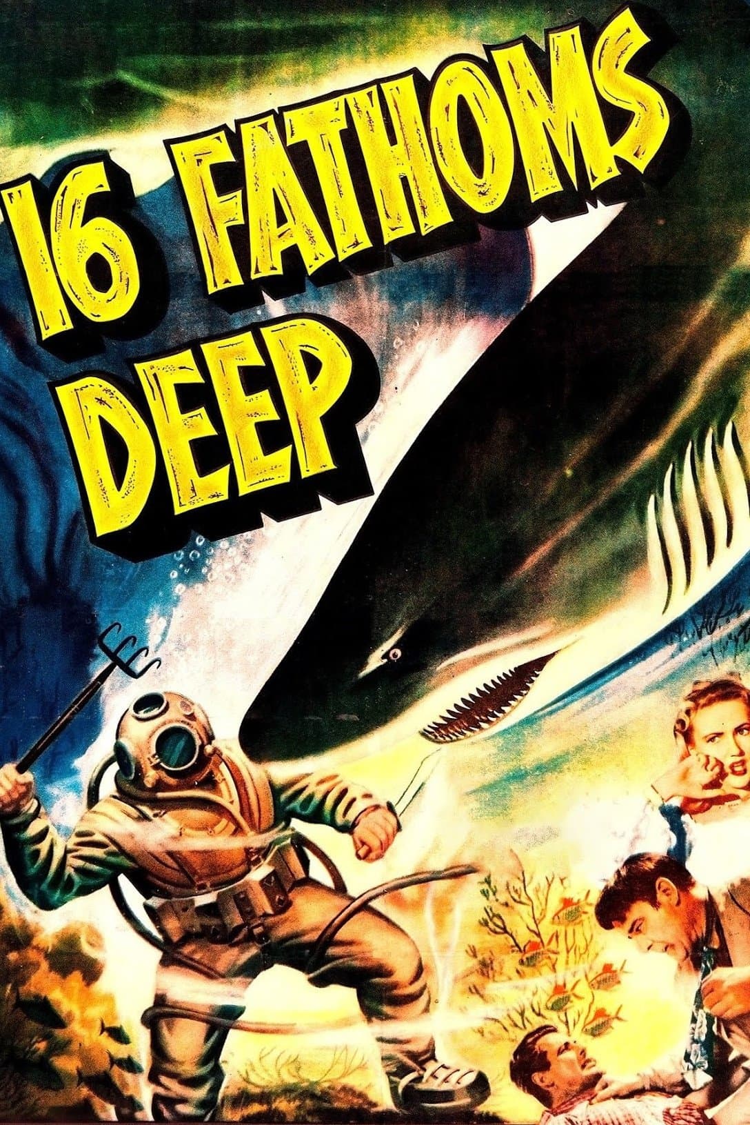 16 Fathoms Deep full movie
