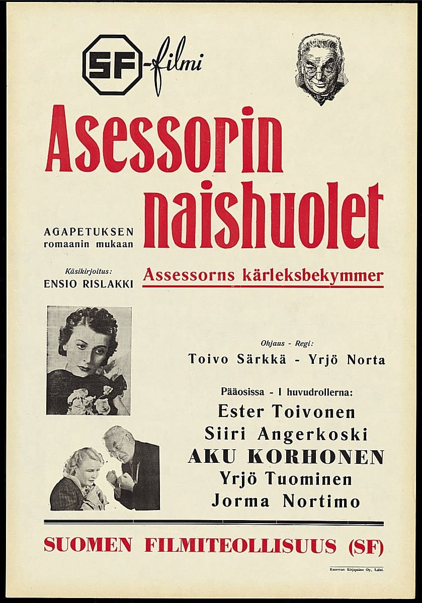 Asessorin naishuolet full movie
