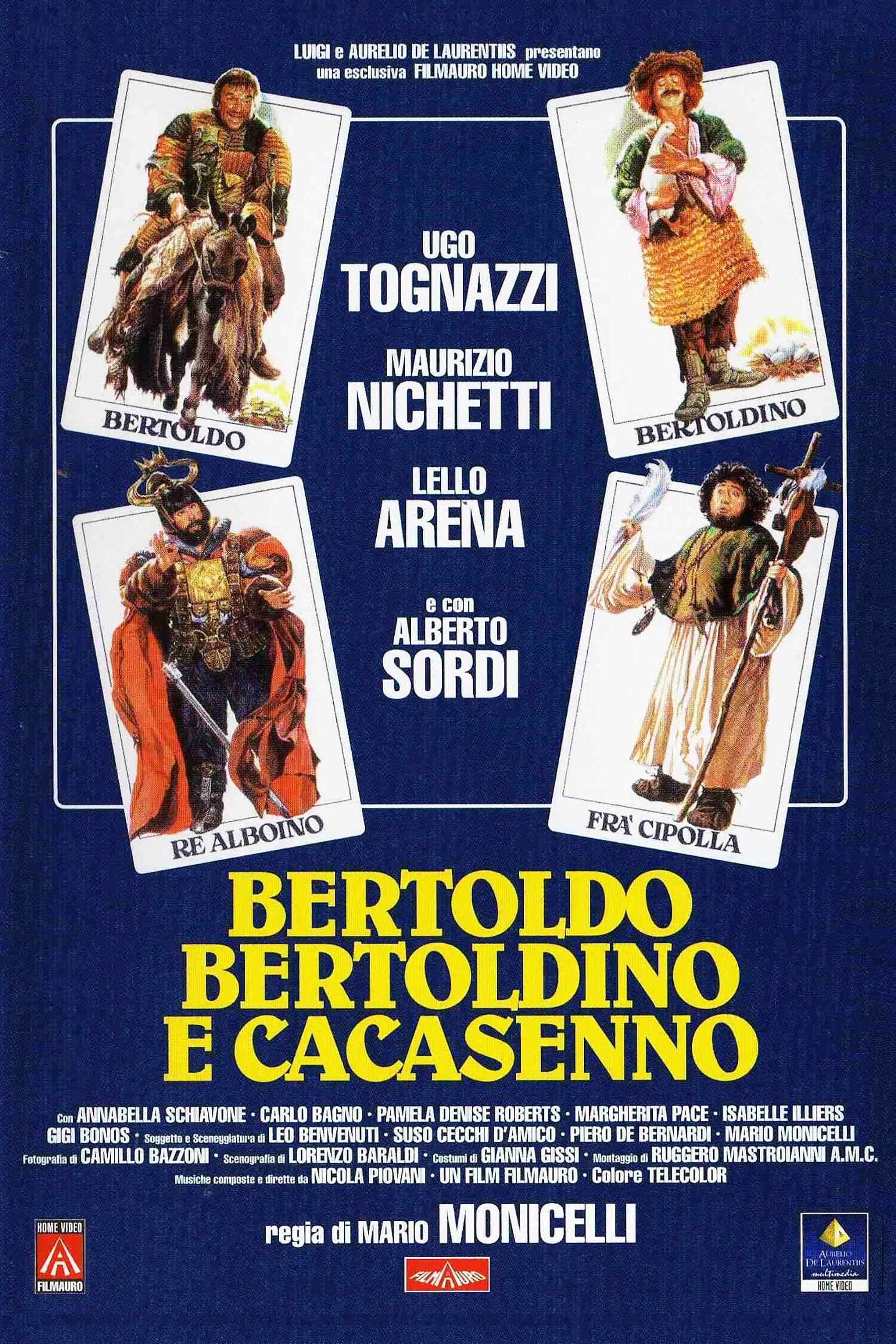 Bertoldo, Bertoldino, and Cacasenno full movie