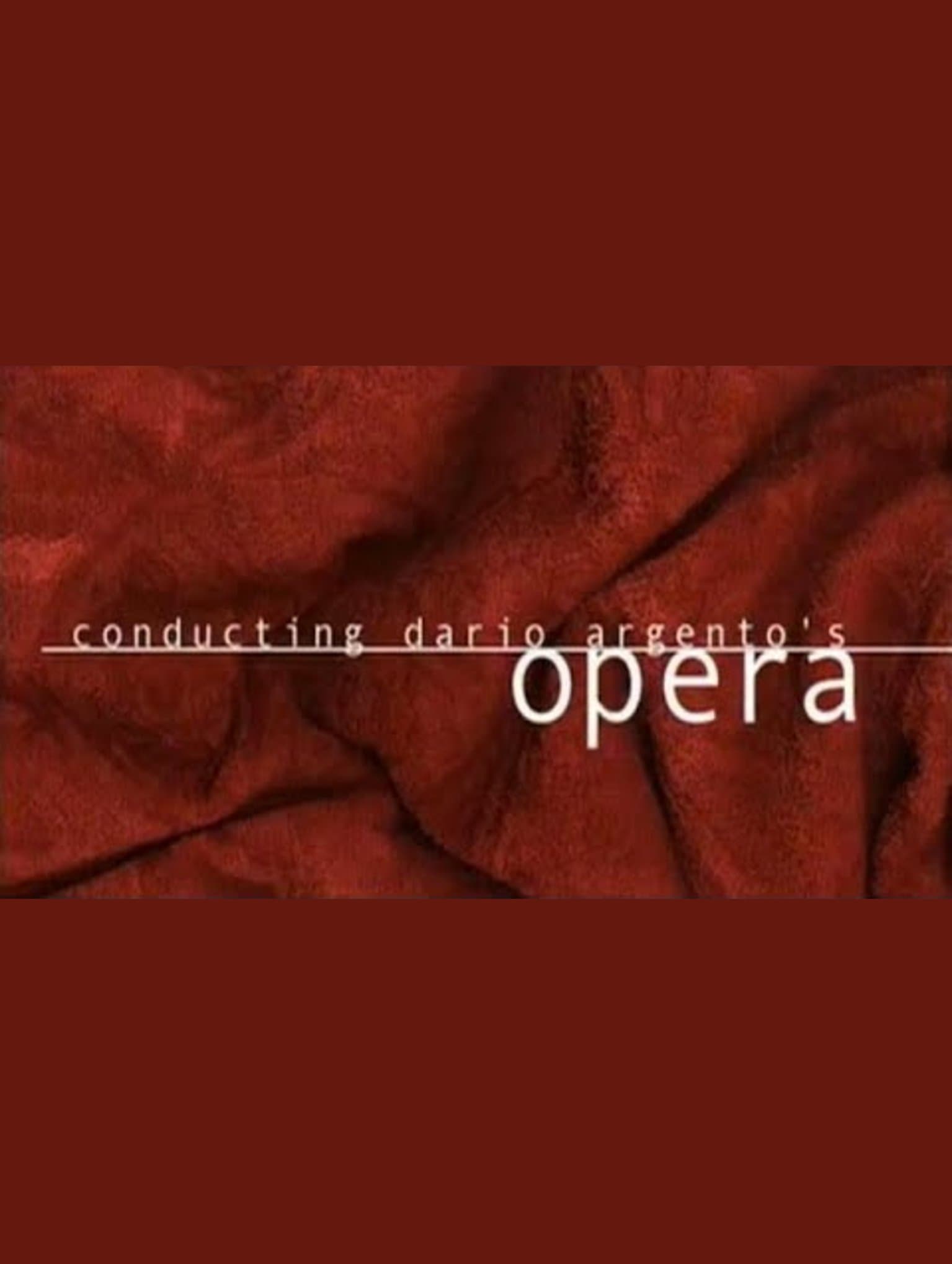 Conducting Dario Argento's 'Opera' full movie