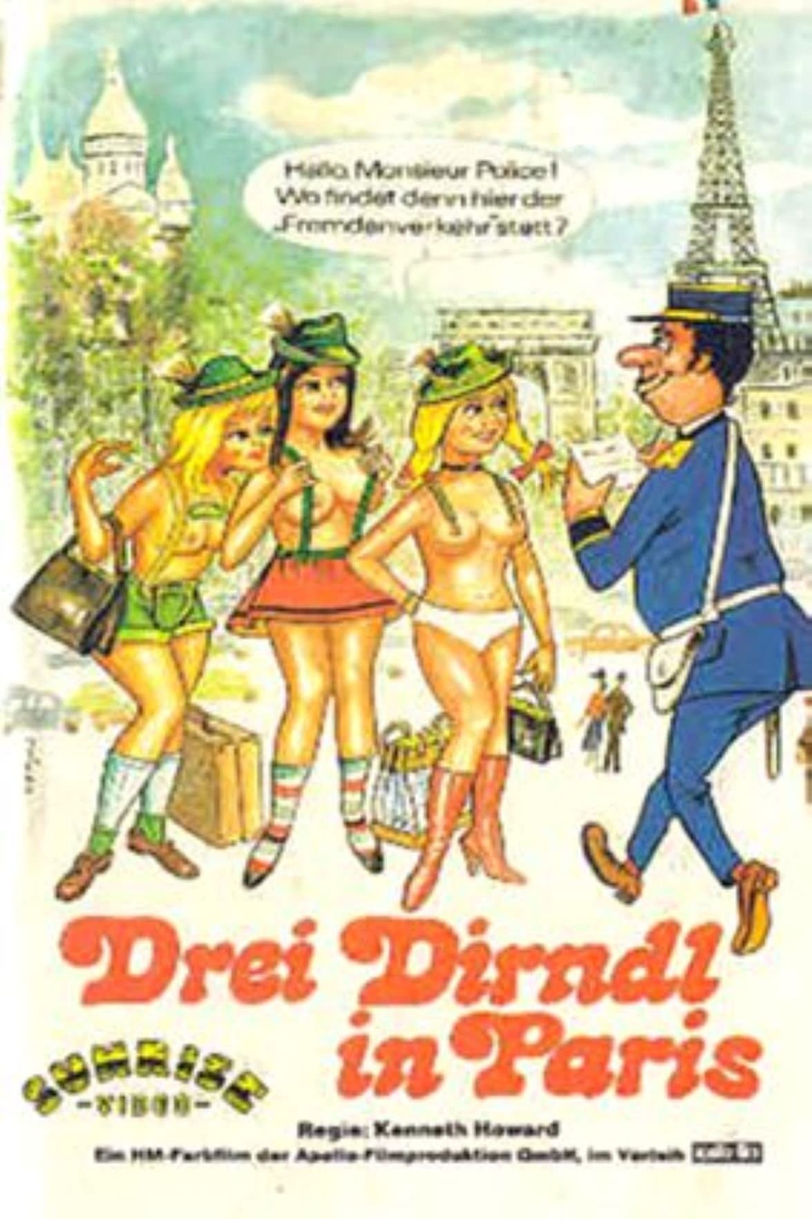 Drei Dirndl in Paris full movie
