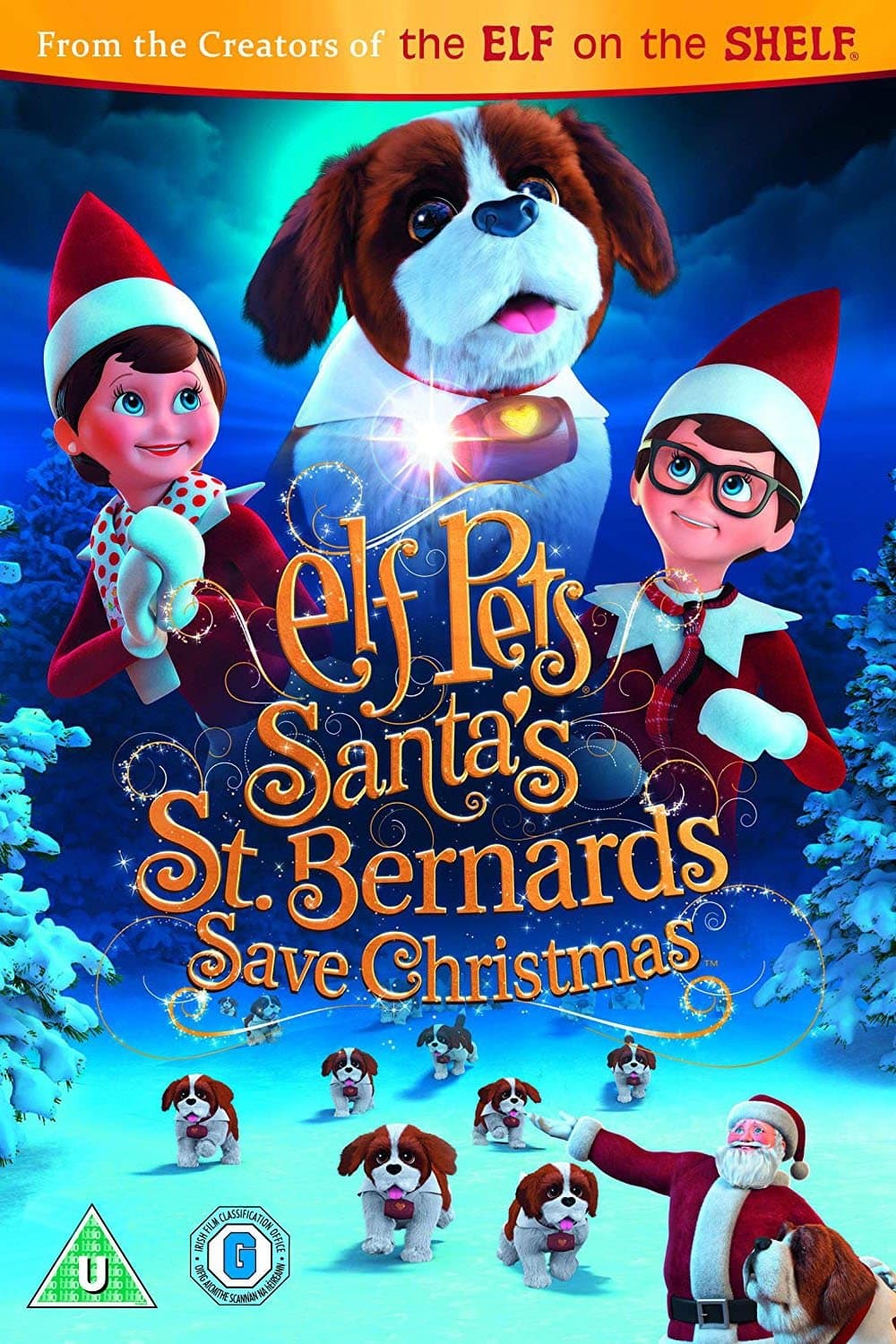 Elf Pets: Santa's St. Bernards Save Christmas full movie