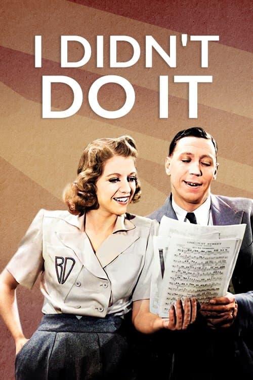 I Didn't Do It full movie
