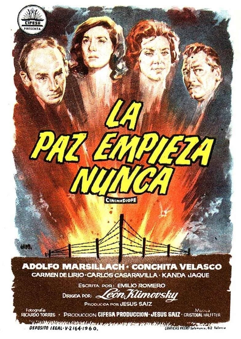 Poster for La paz empieza nunca