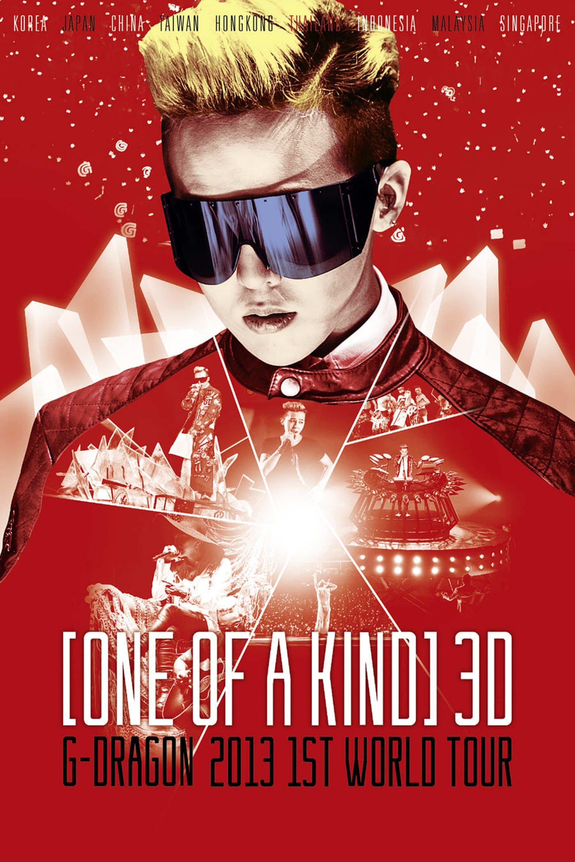 ONE OF A KIND 3D ; G-DRAGON 2013 1ST WORLD TOUR full movie