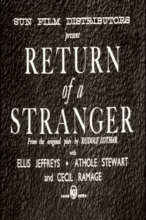 Return of a Stranger full movie