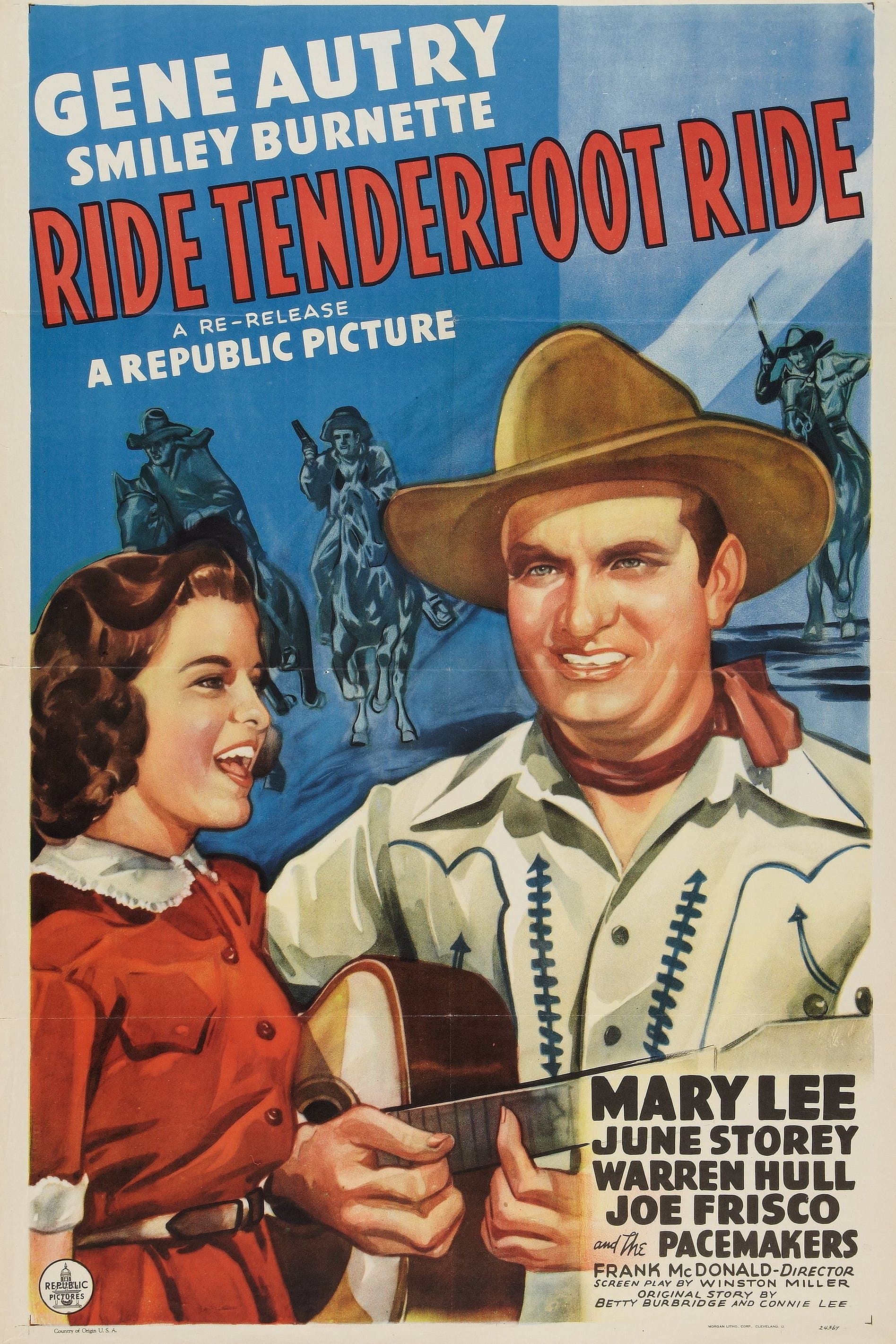 Ride, Tenderfoot, Ride full movie