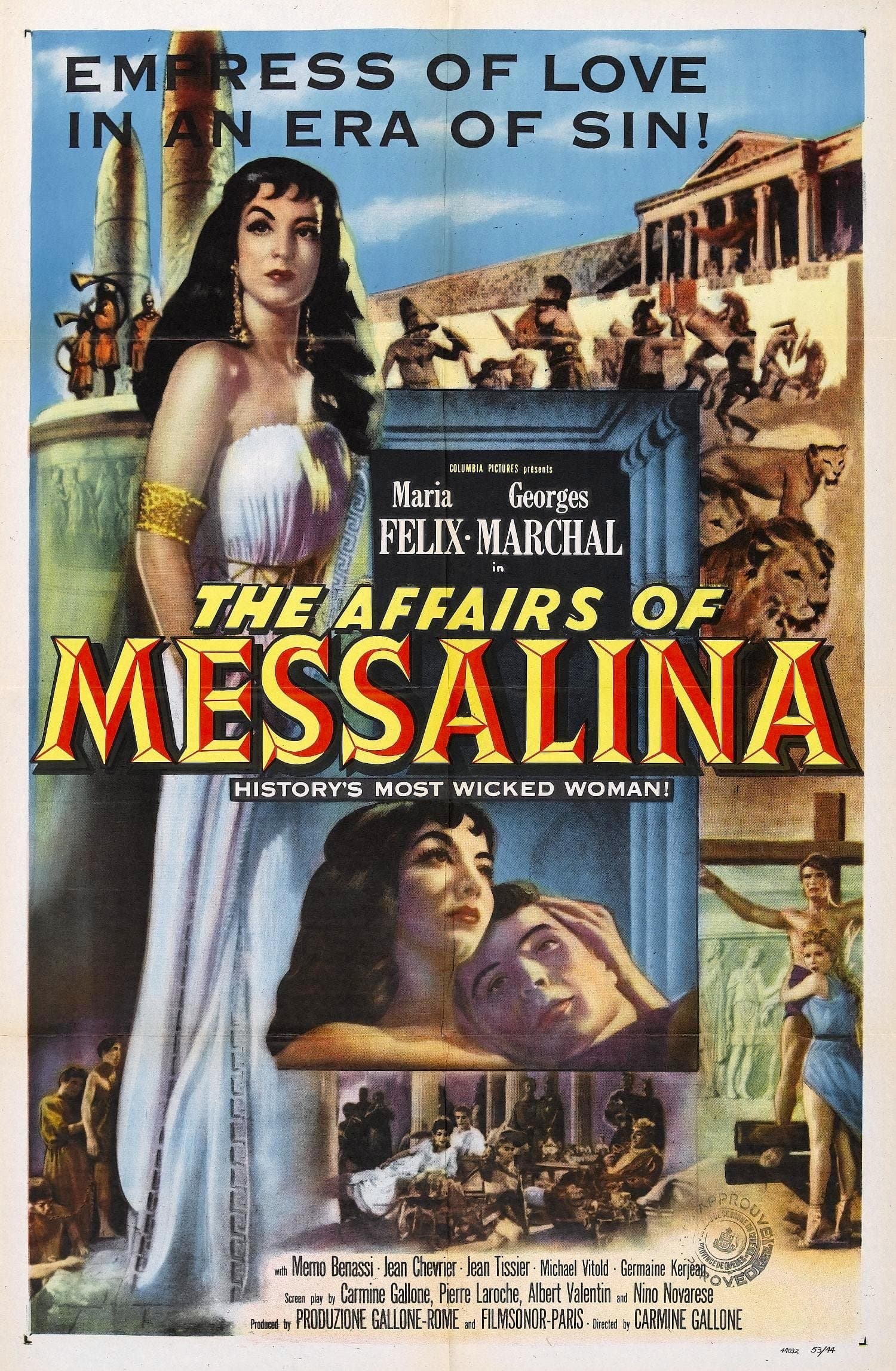 The Affairs of Messalina full movie