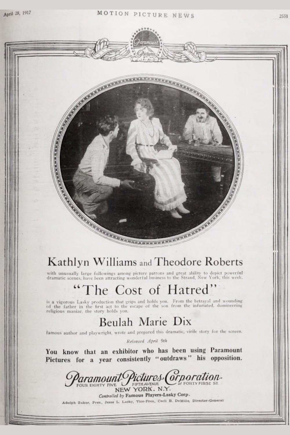 The Cost of Hatred full movie