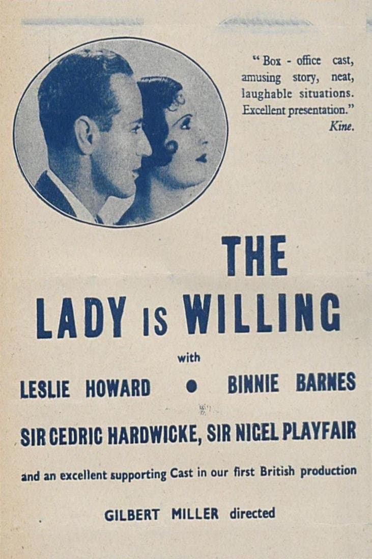 The Lady Is Willing full movie
