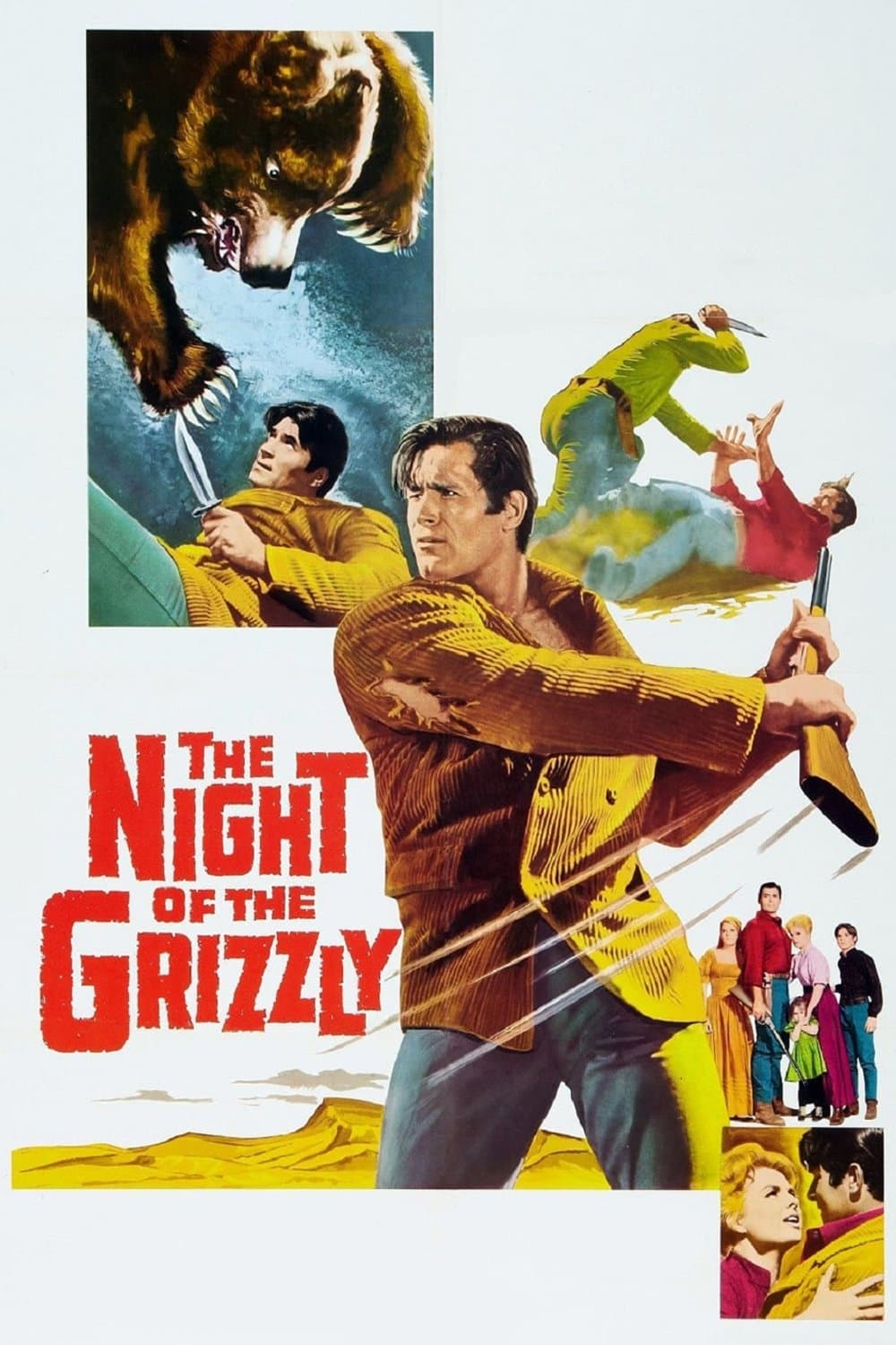 The Night of the Grizzly full movie