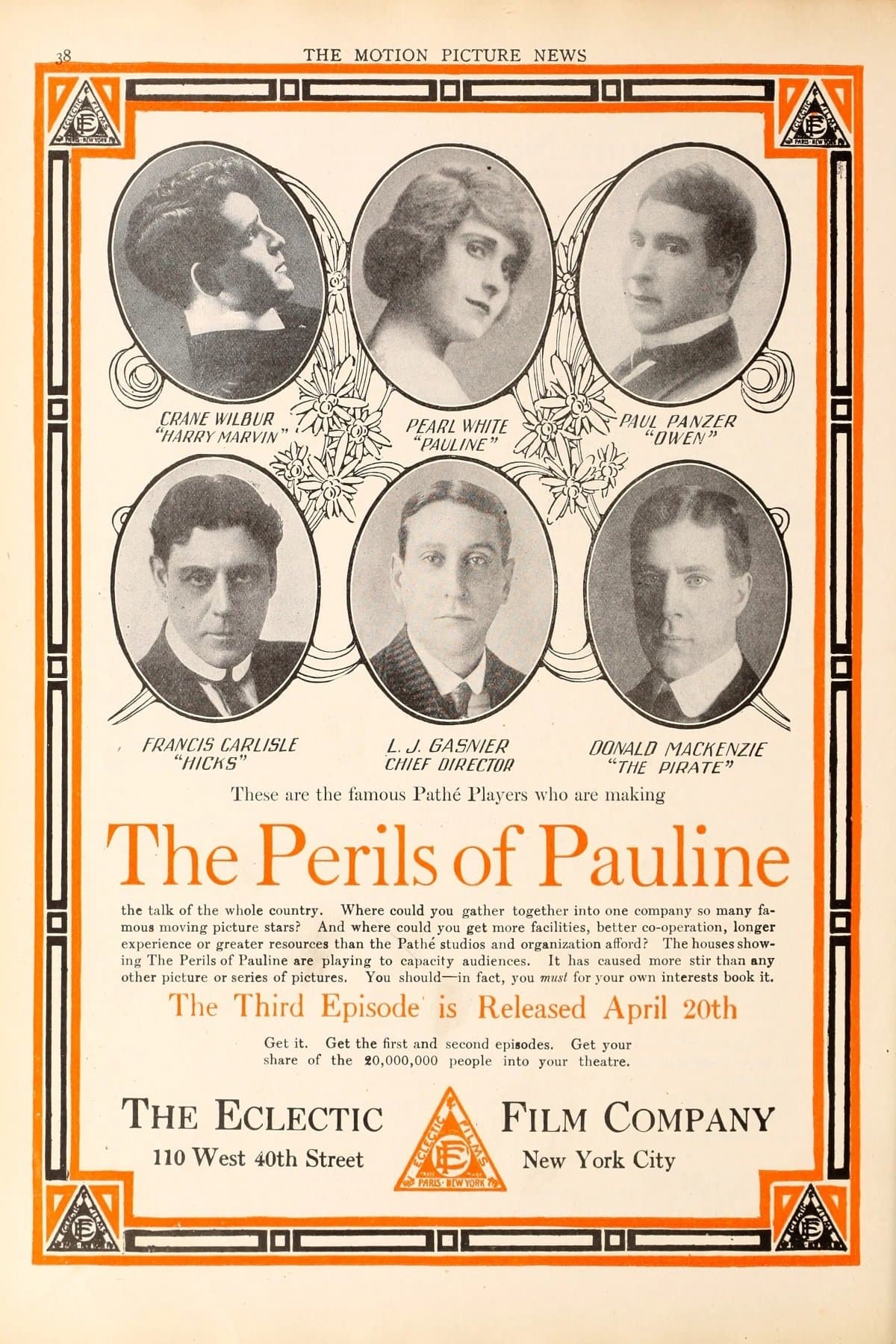 The Perils of Pauline full movie
