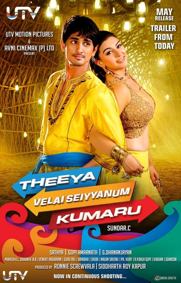 Theeya Velai Seiyyanum Kumaru full movie