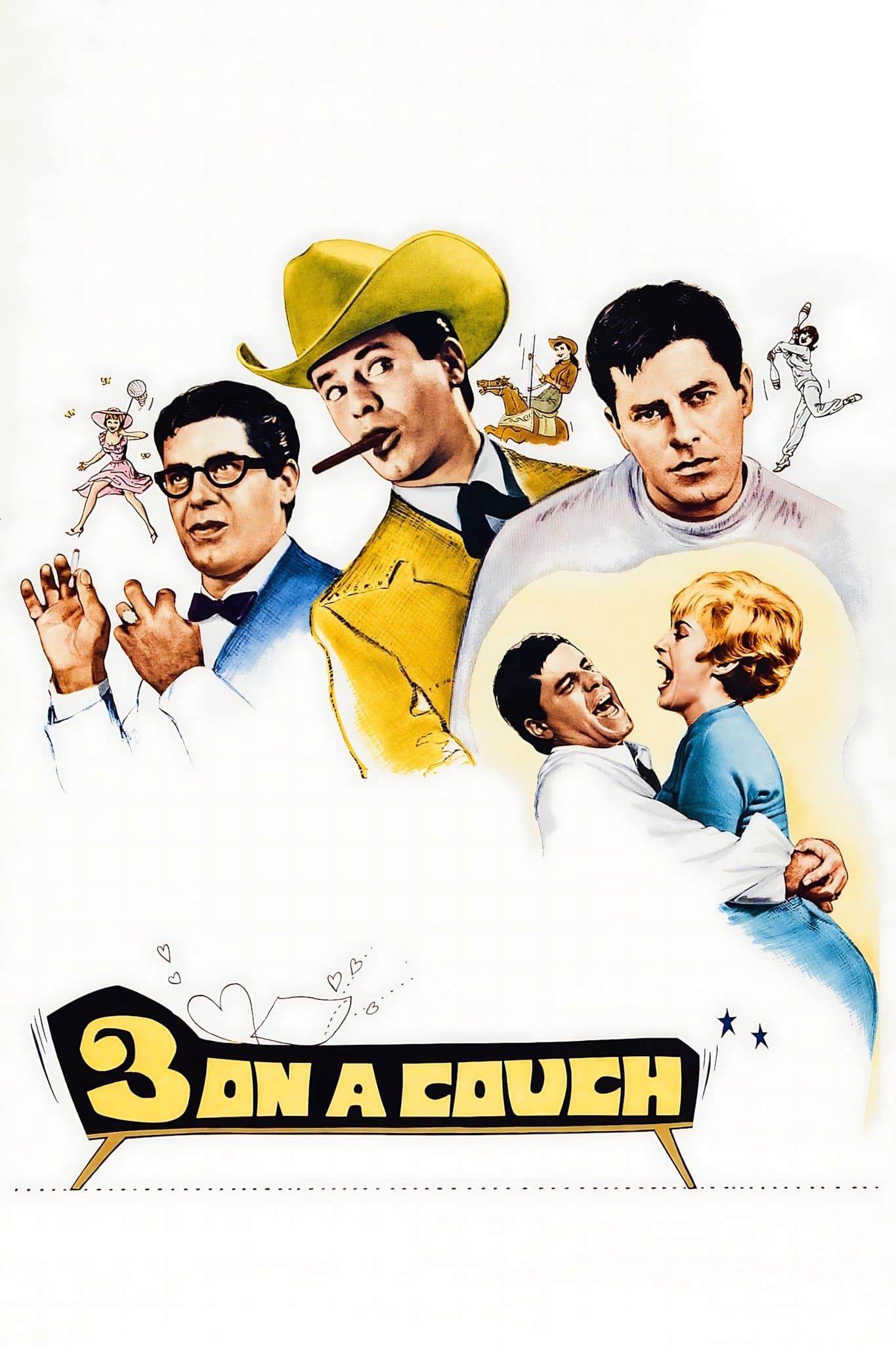 Three on a Couch full movie
