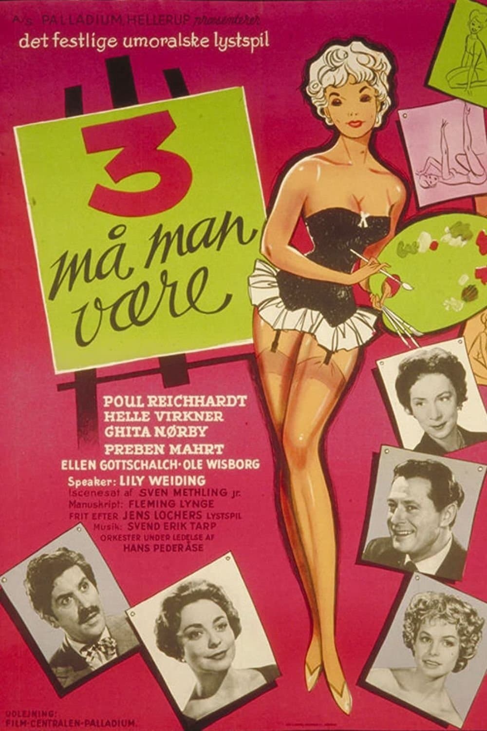 3 må man være full movie