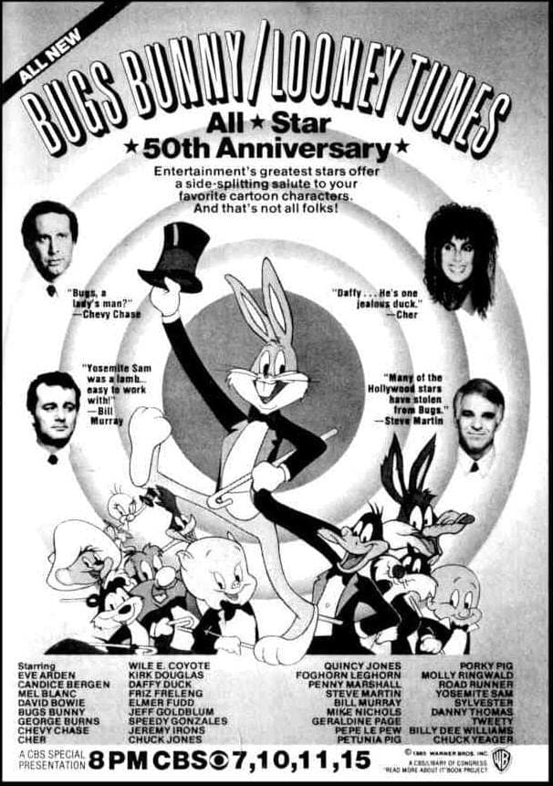 Bugs Bunny/Looney Tunes All-Star 50th Anniversary full movie