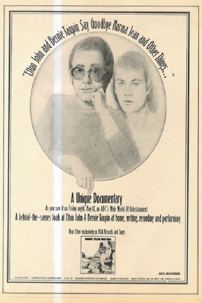 Elton John and Bernie Taupin Say Goodbye Norma Jean and Other Things full movie