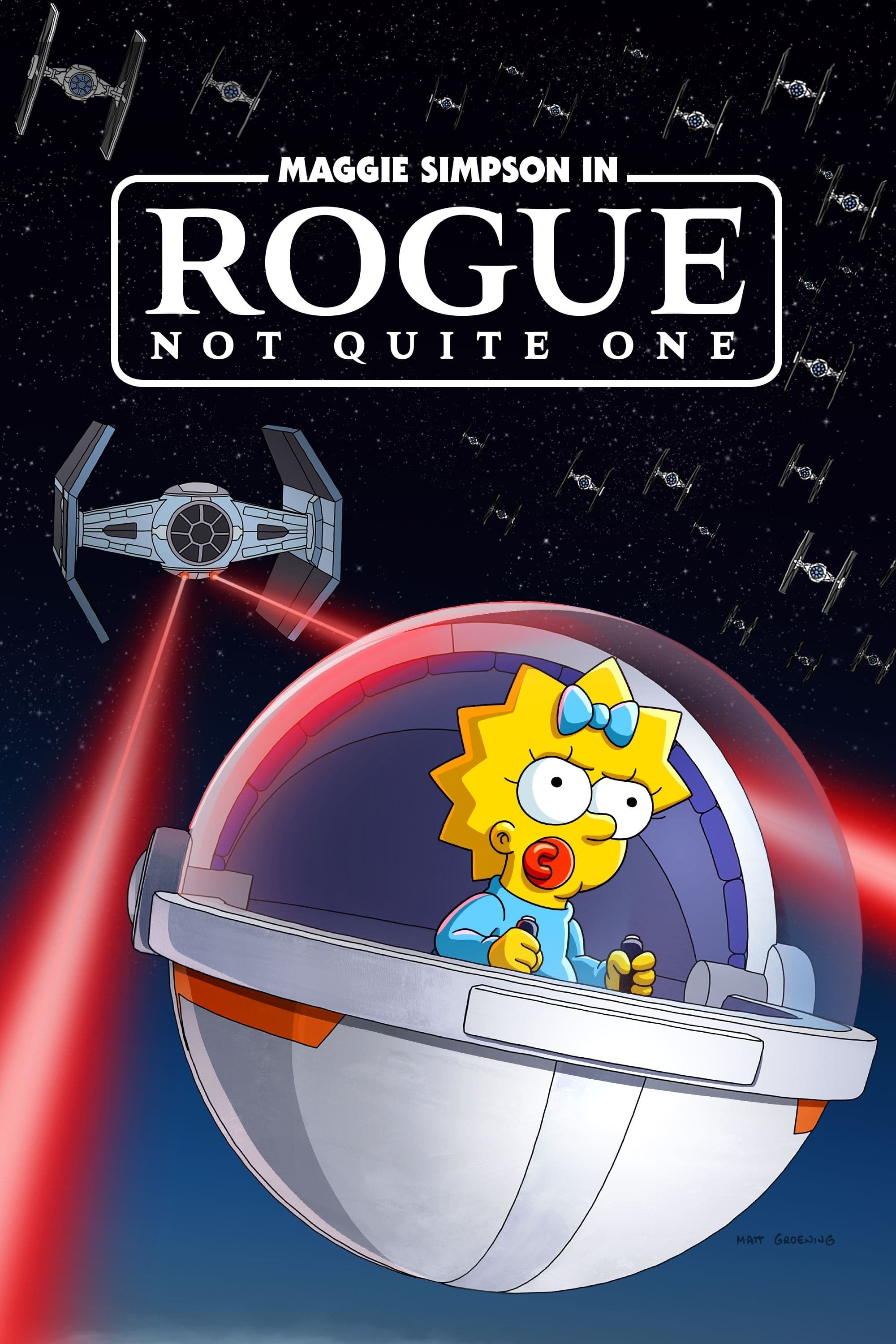 Maggie Simpson in "Rogue Not Quite One" full movie
