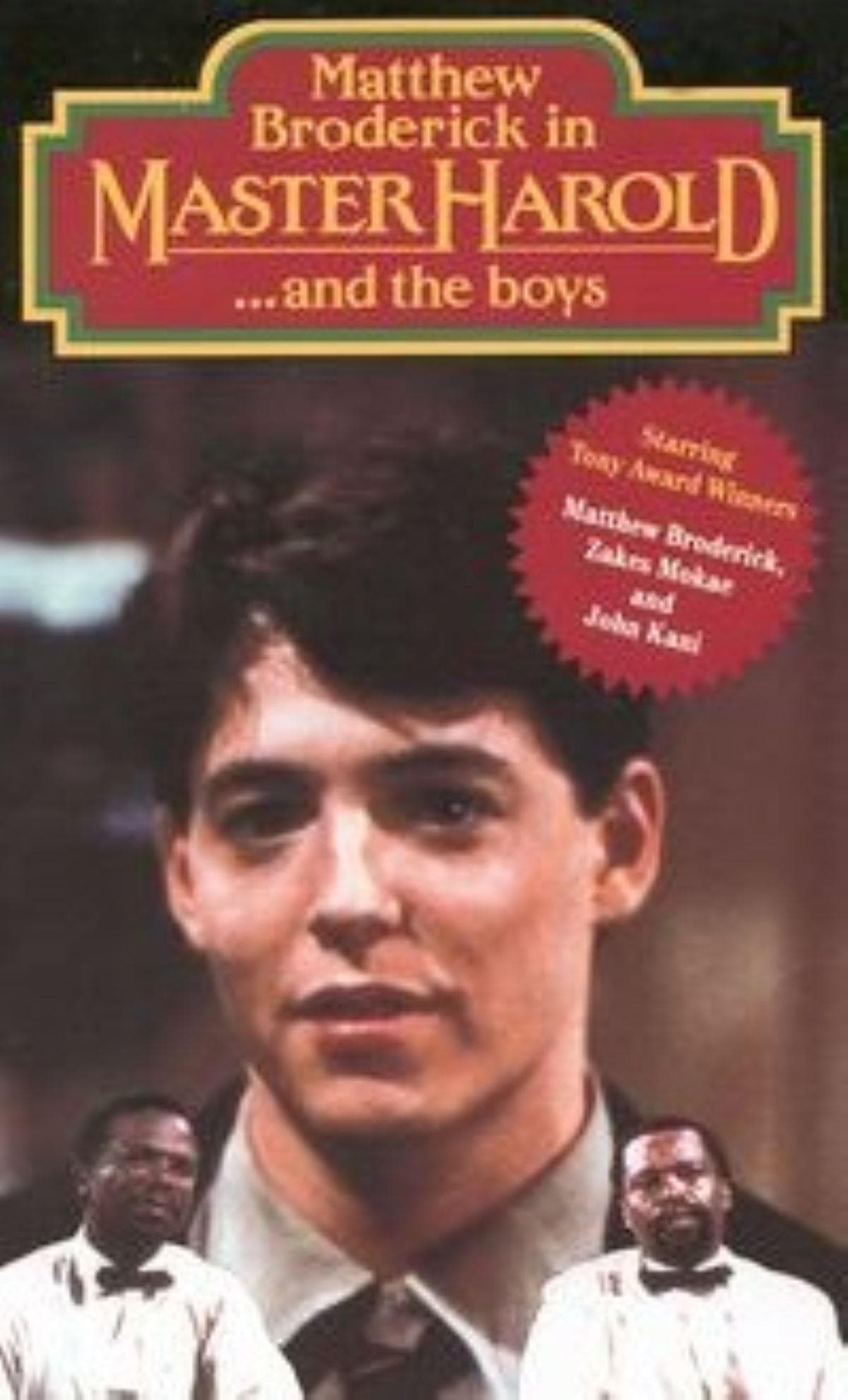 'Master Harold'... and the Boys full movie