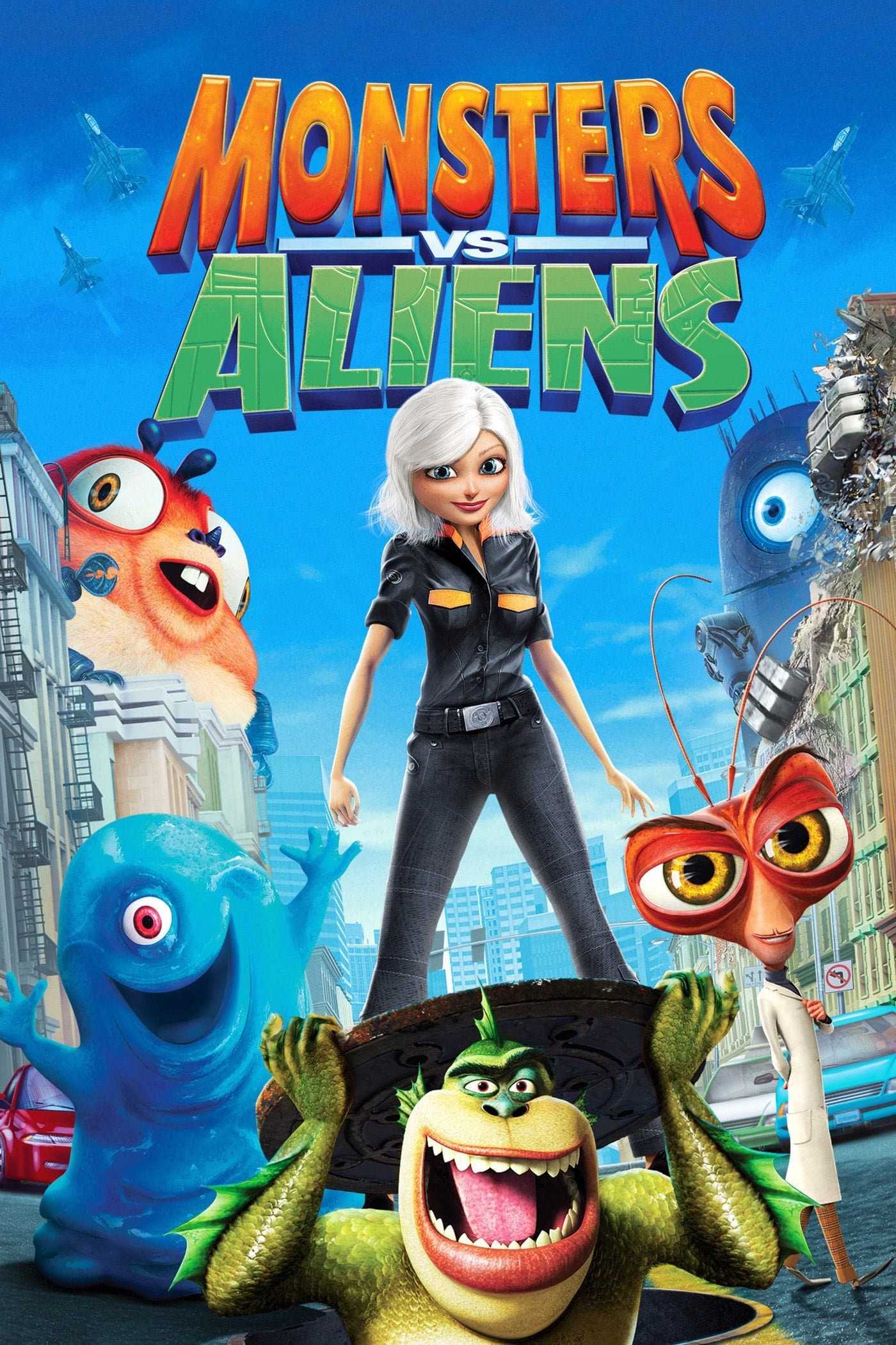Monsters vs Aliens full movie
