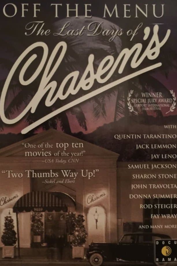 Off the Menu: The Last Days of Chasen's full movie