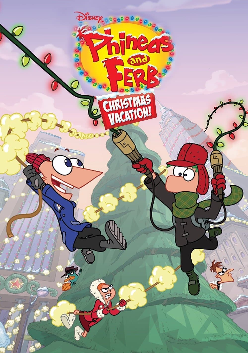 Phineas and Ferb Christmas Vacation! full movie