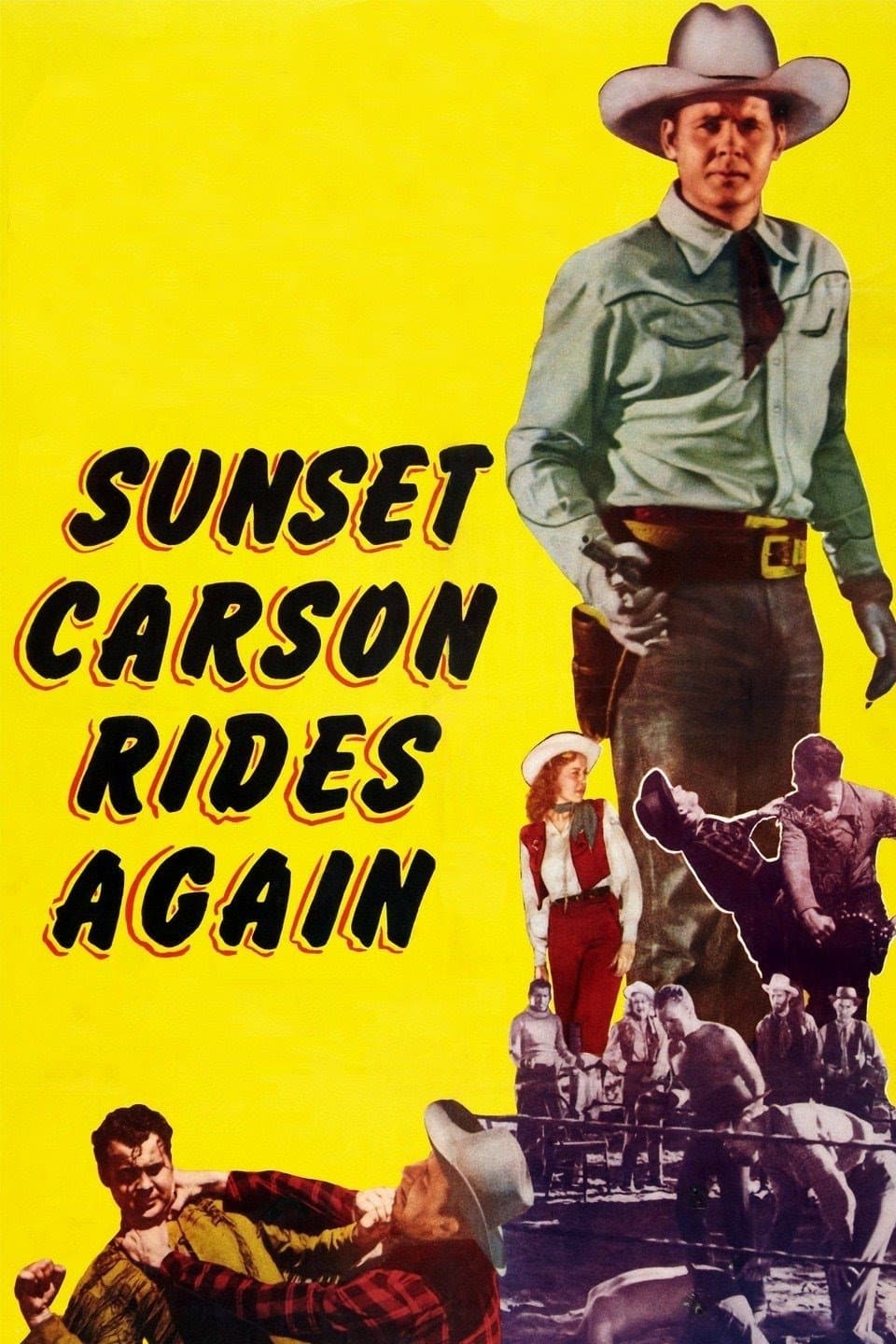Sunset Carson Rides Again full movie