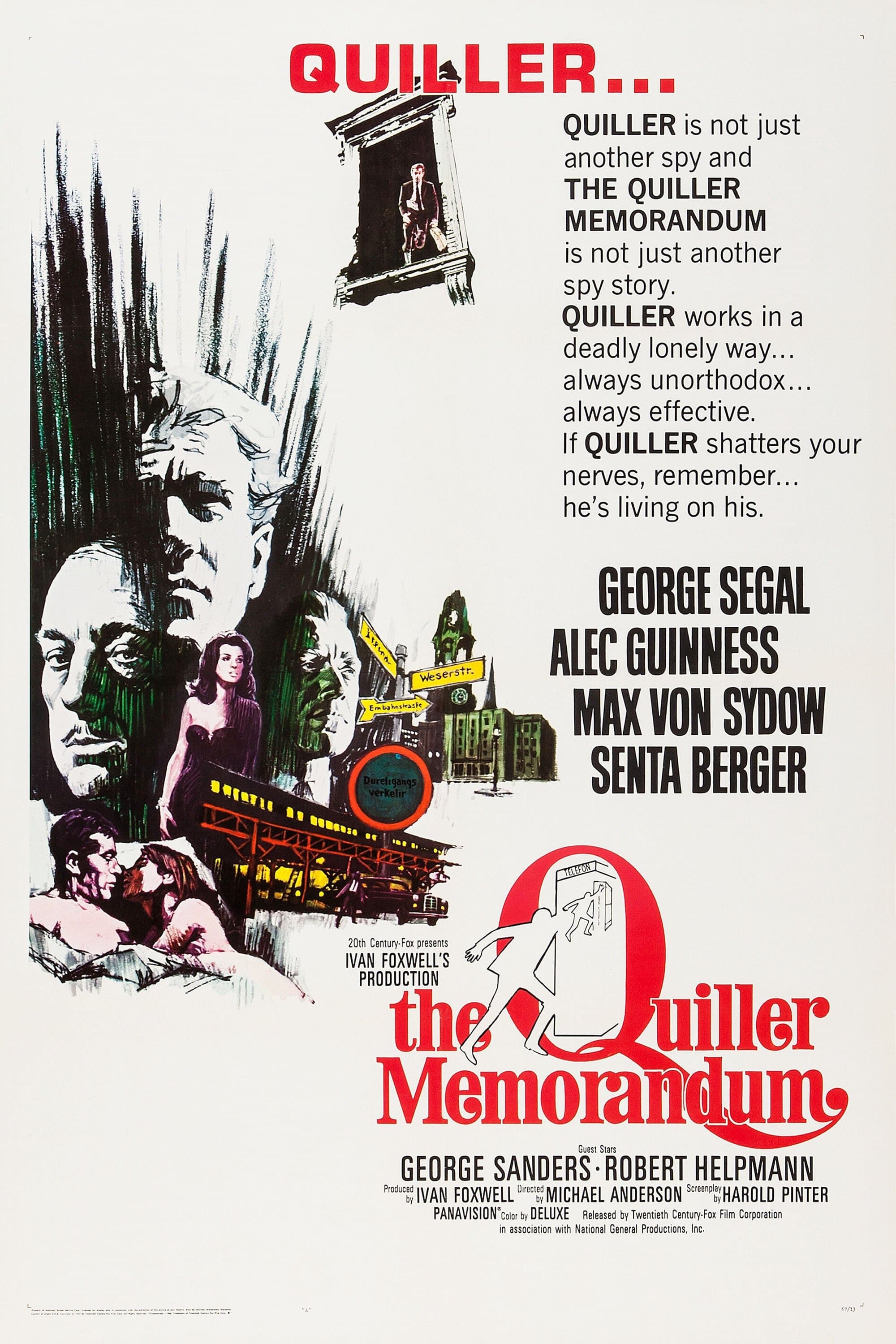 The Quiller Memorandum full movie