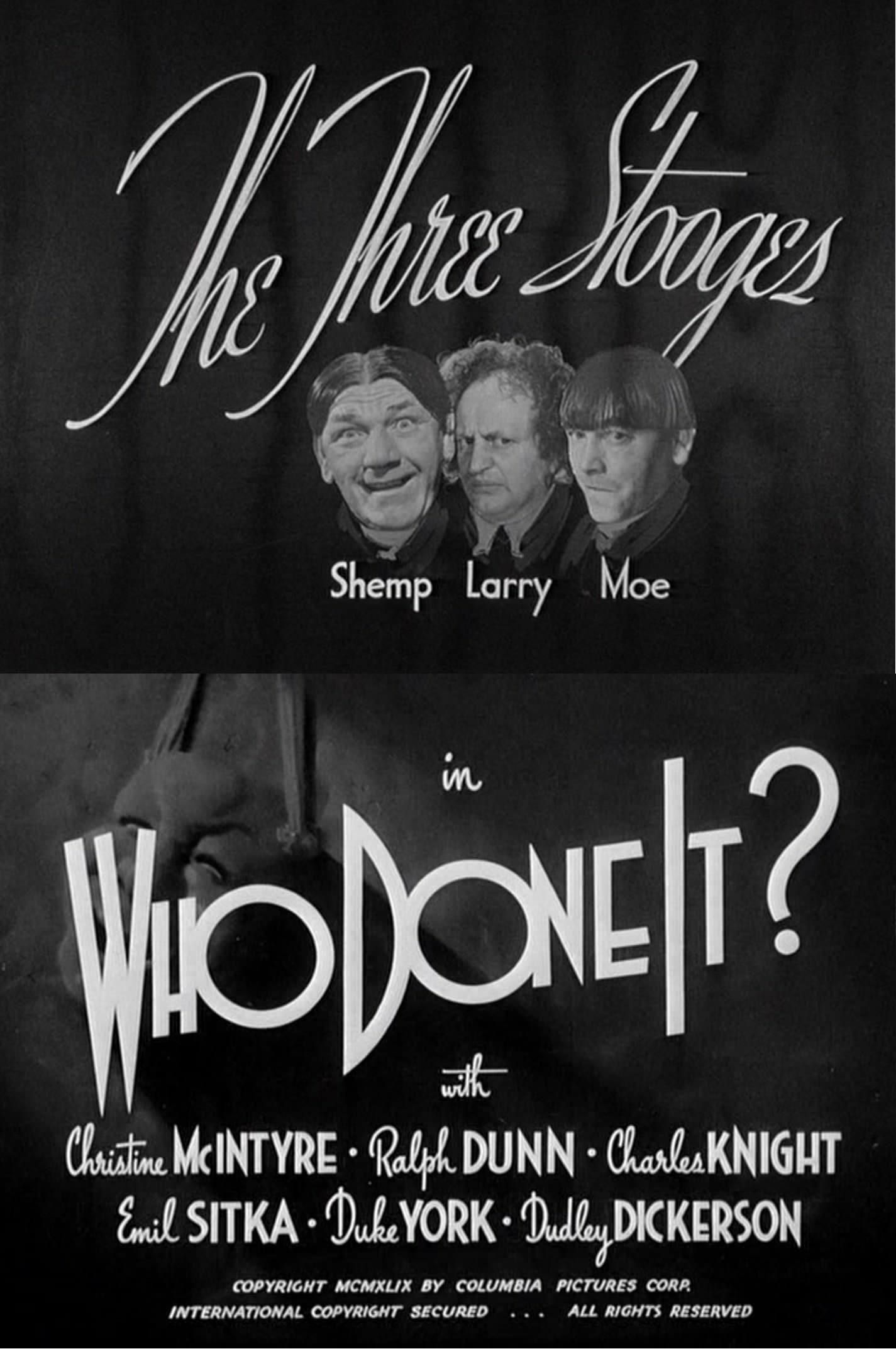 Who Done It? full movie